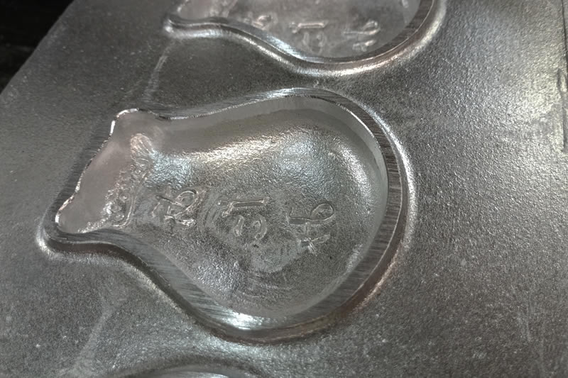 たい焼き器 オリジナル型 熱海のカバ型