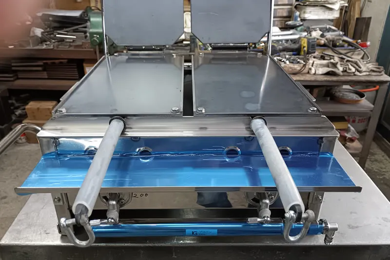 イカ焼き器 業務用 2連 ガス式